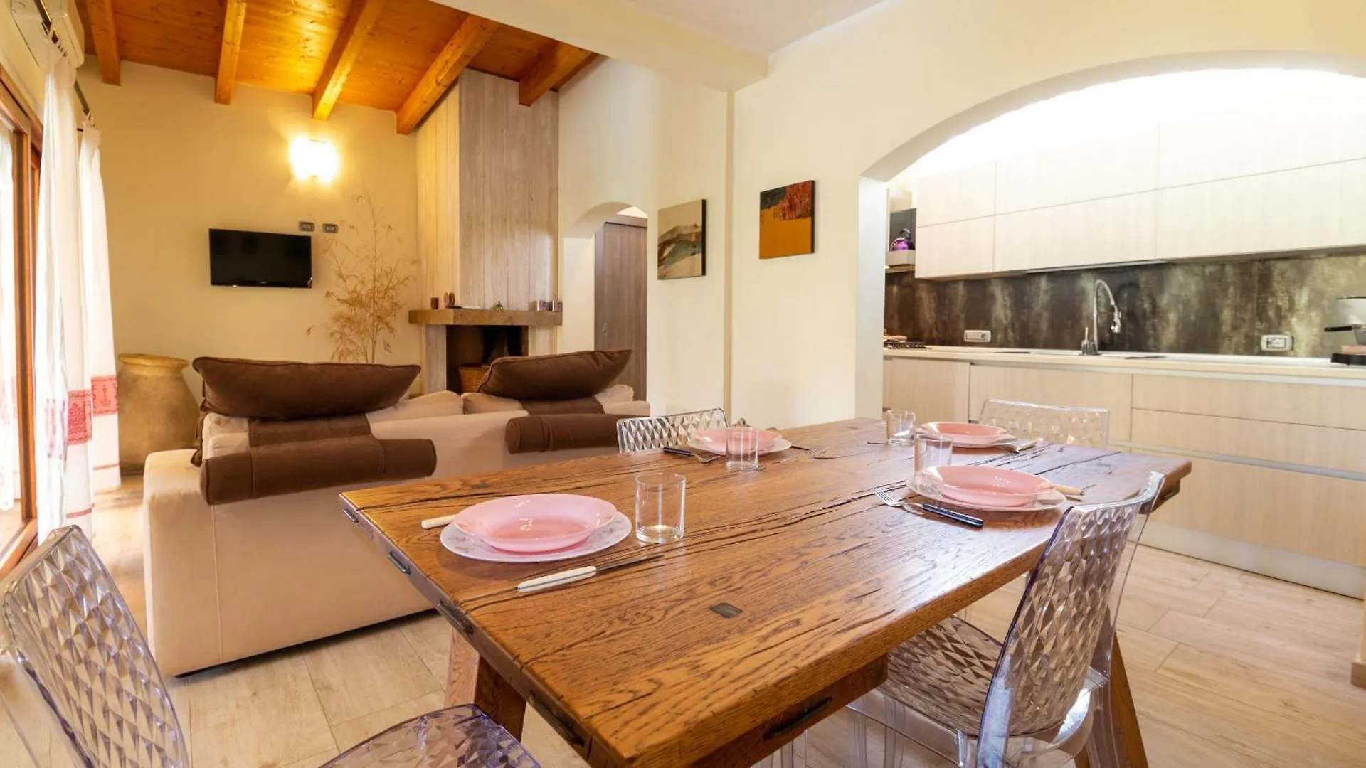 شقة Residenza Sanna With Garden By Sardinianworld Nurachi 0*,  إيطاليا